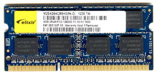 Real Foto DDR3 4GB ELIXIR 2Rx8 PC3-12800S-11-10-F2.1600