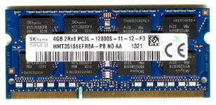 Real Foto DDR3 4GB HYNIX 2Rx8 PC3L-12800S-11-12-F3