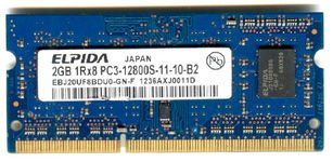 Real Foto DDR3 2GB ELPIDA 1Rx8 PC3-12800S-11-10-B2