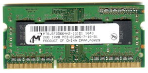 Real Foto DDR3 2GB MT 1Rx8 PC3-8500S-7-10-B1 MICRON