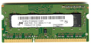Real Foto DDR3 2GB MT 1Rx8 PC3-12800S-11-11-B2 MICRON