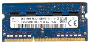 Real Foto DDR3 2GB HYNIX 1Rx16 PC3L-12800S-11-13-C3