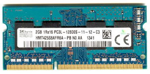 Real Foto DDR3 2GB HYNIX 1Rx16 PC3L-12800S-11-12-C3