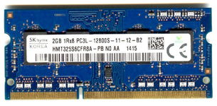 Real Foto DDR3 2GB HYNIX 1Rx8 PC3L-12800S-11-12-B2