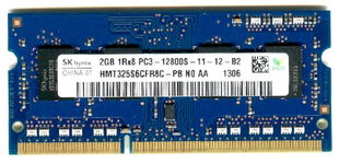 Real Foto DDR3 2GB HYNIX 1Rx8 PC3-12800S-11-12-B2