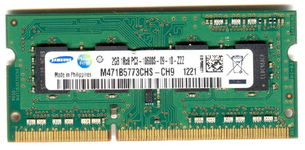 Real Foto DDR3 2GB SAMSUNG 1Rx8 PC3-10600S-09-10-ZZZ