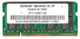 Real Foto DDR2 1GB ELPIDA GDDR2-667 64MX8 1.8V EP