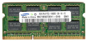 Real Foto DDR3 2GB SAMSUNG 2Rx8 PC3-10600S-09-10-F2