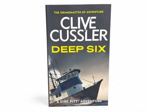 N017 Clive Cussler Deep Six A Dirk Pitt Adventure Książka Angielska