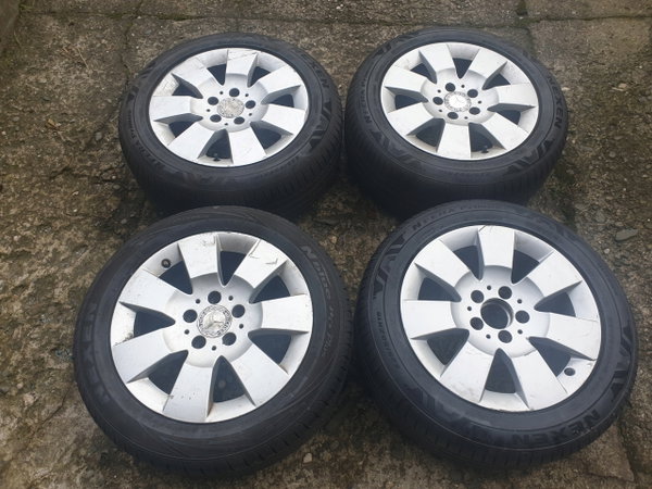 MERCEDES C-KLASA W204 07-14 felgi koła kpl. 16" x7.5 ET53 5x112