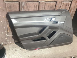 PANAMERA 970 09-16 tapicerka boczek drzwi lewy przód ŚLIWKA