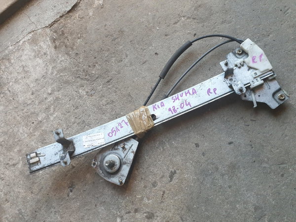 KIA SHUMA 98-04 podnośnik mechanizm szyby Prawy przód man.