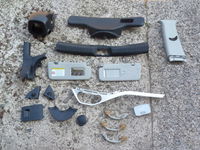 KIA PICANTO II 11-17 plastik osłona słonecznik 5d
