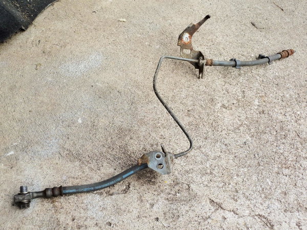ZAFIRA B 05-11 przewód hamulcowy Lewy tył