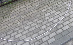 AUDI A6 C5 SEDAN 97-04 listwa dachowa Prawa chrom