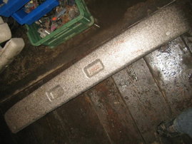 HYUNDAI ACCENT 00-05 SEDAN absorber zderzaka tył