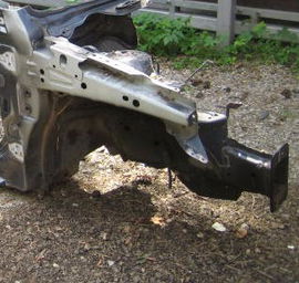 MAZDA 2 DY 03-07 ćwiartka prawy przód mazda2