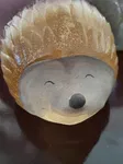 Jeż ceramiczny