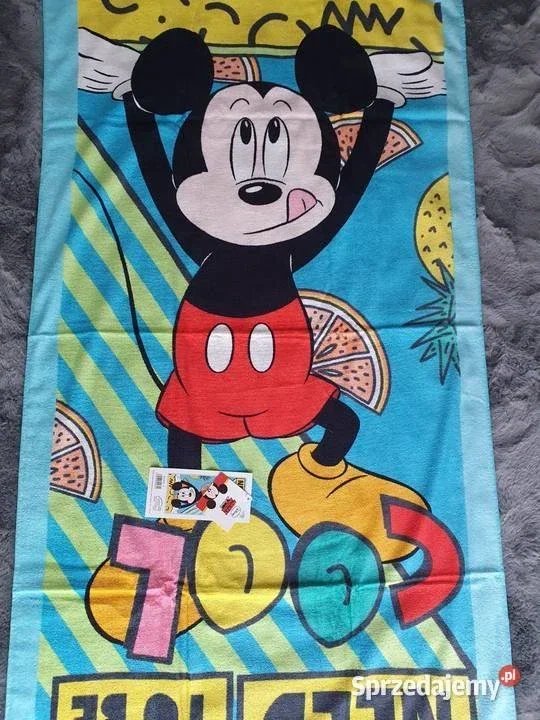 Ręczniki plażowy kąpielowy Mickey