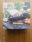 Praska żeliwna do burgerów nowa