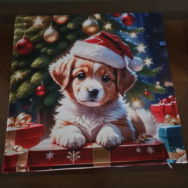 Komplet 2 poszewek świątecznych