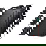 Plecak podróżny, kabinowy do samolotu, wodoodporny, wejście USB 42x28x21cm PL182