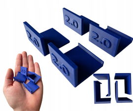 Dystanse do regulacji frontów szafek 2.0mm x4szt