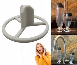 OCIEKACZ STOJAK NA BUTELKI SODASTREAM TERRA SUSZARKA SATURATORA Uchwyt HIT
