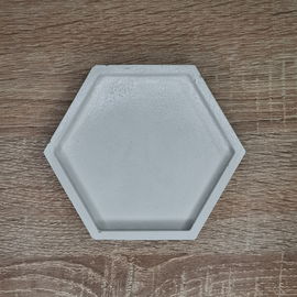 Podstawka Gipsowa Odlew Sześciokąt do Świec Biżuterii Dekoracji Stołu