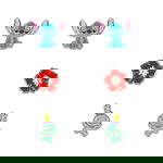 Zestaw 3 par kolczyków na sztyft Disney Stitch