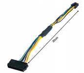 ADAPTER ZASILACZA ATX 24PIN NA 8PIN DELL OPTILEX 3020 7010 7020 9020 PC PSU