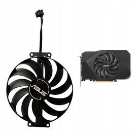 Wentylator Wiatrak Asus Phoenix GTX 1630 1650 OC V2 RTX 3050 V2 EVO RX 6400