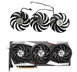 Wentylatory do MSI RTX 3060 3060Ti 3070 3080 3080Ti 3090 GAMING X TRIO 90mm