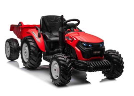 OLBRZYMI TRAKTOR 24 V Z PRZYCZEPĄ I ELEKTRYCZNIE /HC306