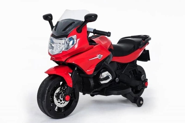 WIELKI MOTOR ŚCIGACZ MIĘKKIE SIEDZENIE, MIĘKKIE KOŁA/J558