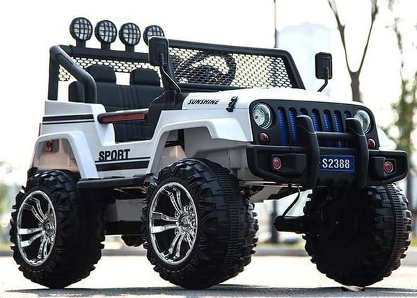 MEGA JEEP SUNSHINE, NAPĘD 4X4,  2X12V ,WOLNY START/2388
