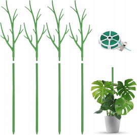 Podpórki do roślin tworzywo sztuczne 100 cm 4 szt.