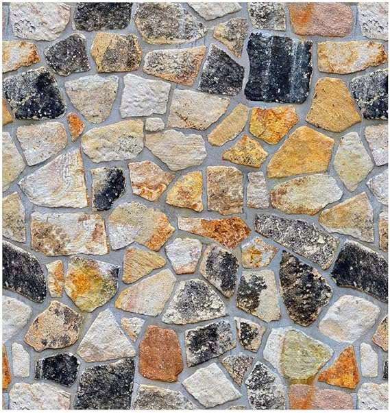 Tapeta ścienna samoprzylepna wzór kamieni okleina 1000 x 45 cm