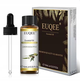EUQEE 10ml Olejek Lemon Eukaliptus Cytrynowy Aromaterapia Świeży Zapach