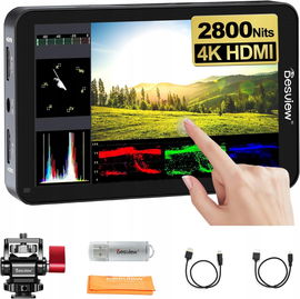 Monitor terenowy R6 2800 ekran dotykowy 5,5 cala, Full HD 1920 1080 z 4K