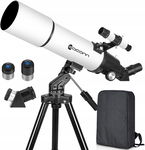 Teleskop astronomiczny  80 mm , długość 600 mm przenośny, podróżny