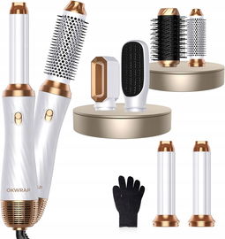 LOKÓWKO SUSZARKA DO WŁOSÓW DO STYLIZACJI ZESTAW 6W1 1000W WT-623