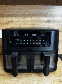 Frytkownica Beztłuszczowa podwójna 2 indywidualne komory 4.5L 3000W