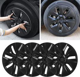 Kołpaki tesla 19 cali 4 szt. zapasowe nakładki na piastę do tesli 52cm