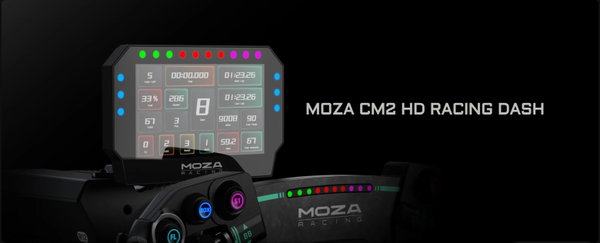MOZA Racing CM2 RS072 wyświetlacz 5" HD LCD LED simracing PC