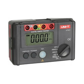 UNI-T UT521 Cyfrowy Tester Uziemienia Miernik Rezystancji Wyświetlacz LCD