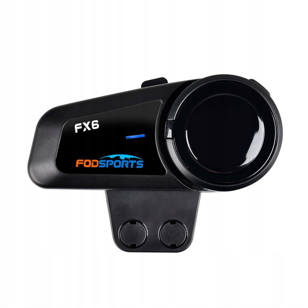 Zestaw Na 2 Kaski Fodsports FX6 Interkom Motocyklowy Max 1000M 6 Osób IPX6