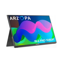 ARZOPA A1 GAMUT PRZENOŚNY MONITOR REGULACJA KĄTA 15.6'' 2X USB-C MINI HDMI