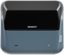 Niimbot B4 Przenośna Drukarka Etykiet Termiczna Bluetooth USB Niebieska