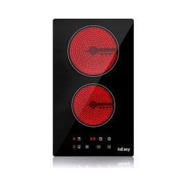 Płyta Ceramiczna Kuchenka Elektryczna Iseasy T2v-01m 2 Strefy Grzewcze